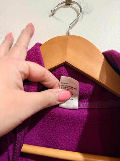 Now Purple Fleece Zip Jacket - Size 10