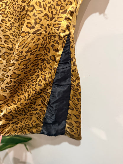 Brand Unknown Animal Print Top - 44cm u/arm