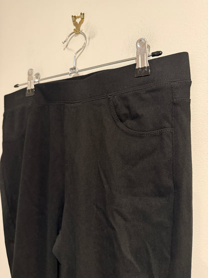 Anko Black Pull-On Skinny Pants - Size 14
