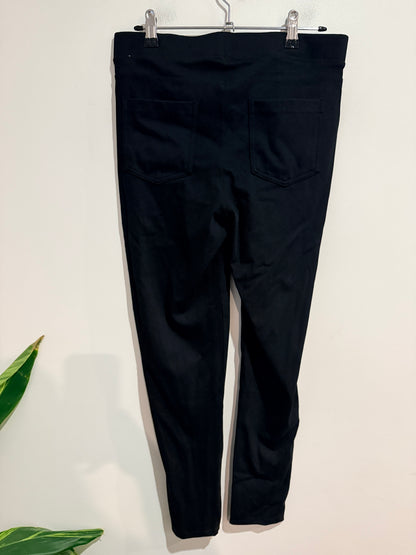 Anko Black Pull-On Skinny Pants - Size 14