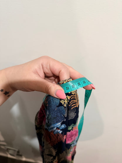 Brand Unknown Multicolour Floral Print Harem Pants - 66cm Waist
