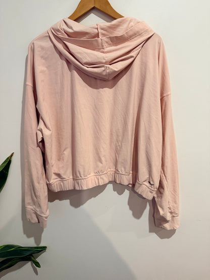 New Balance Pink Hooded Pullover - XL