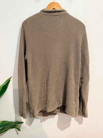 OVS Chunky Knit Cardigan Taupe - XL