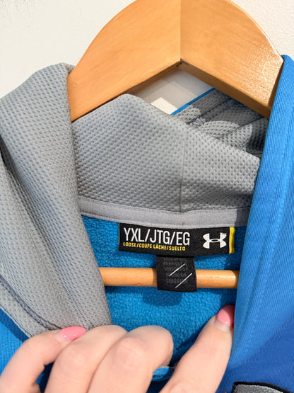 Under Armour Hoodie Blue/Grey - Youth XL