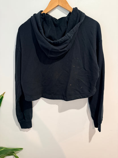 Nike Air Cropped Hoodie Black - Size XXS (marks on back)