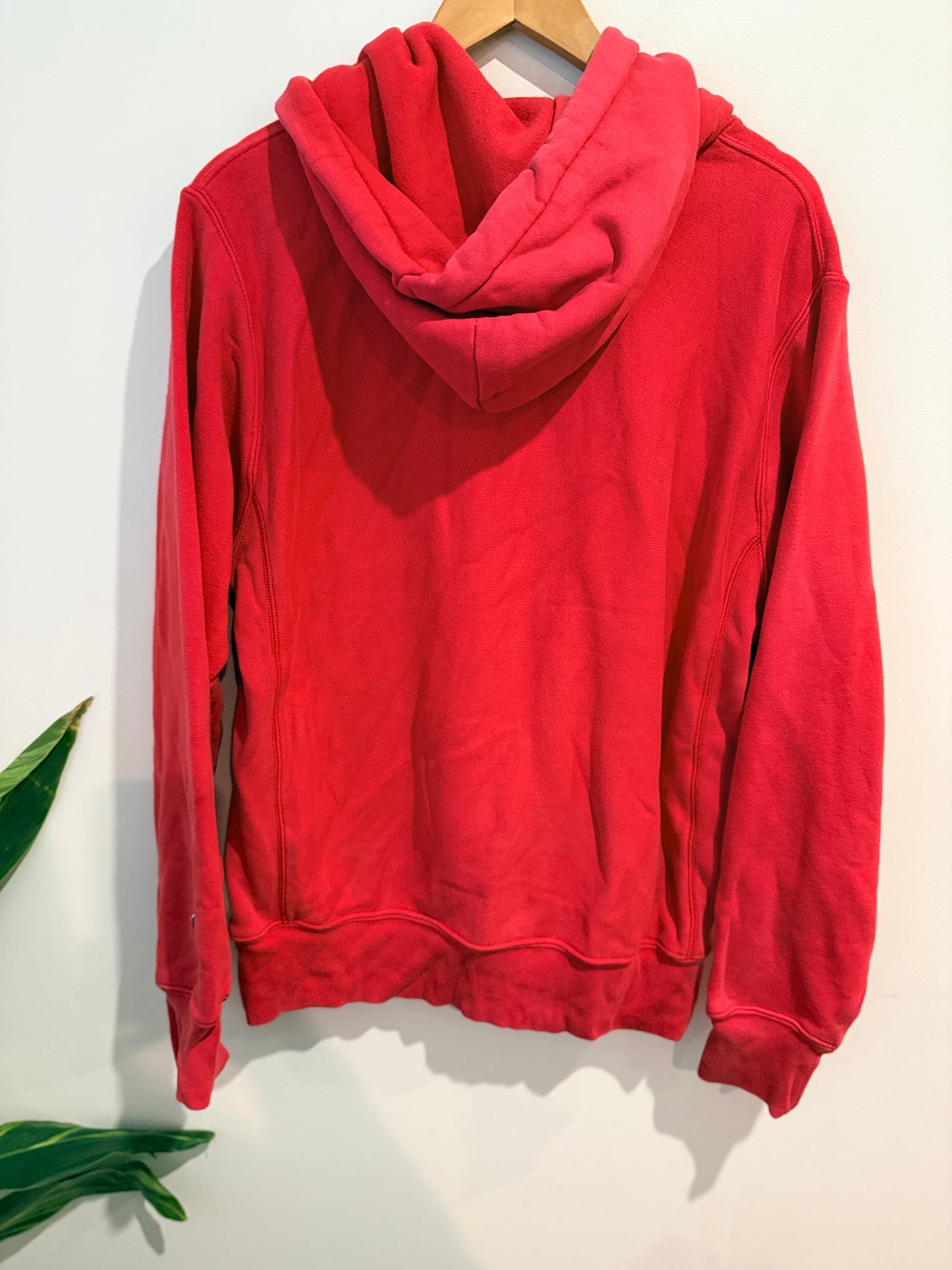 Champion Reverse Weave Hoodie Red - Size M