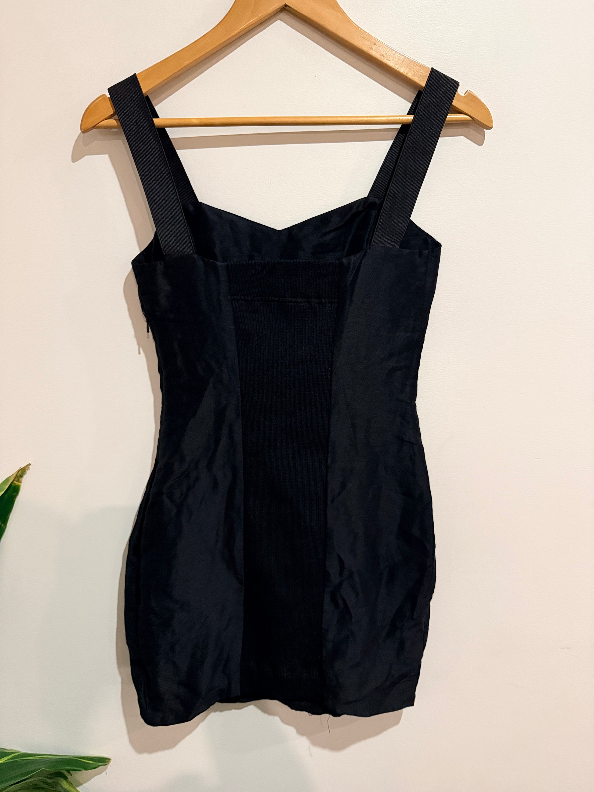 Madame Hawke Sweetheart-neck Mini Dress Size 8