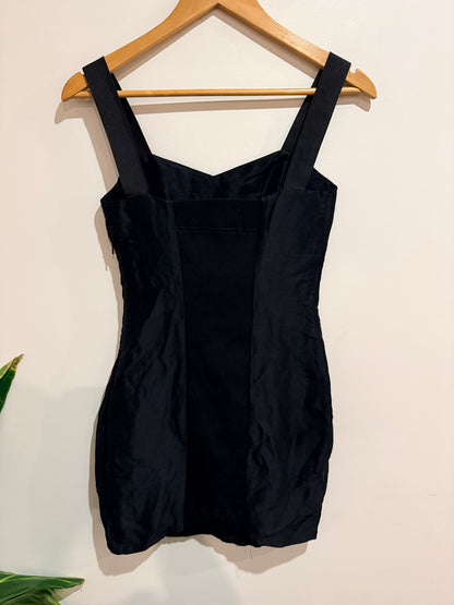 Madame Hawke Sweetheart-neck Mini Dress Size 8
