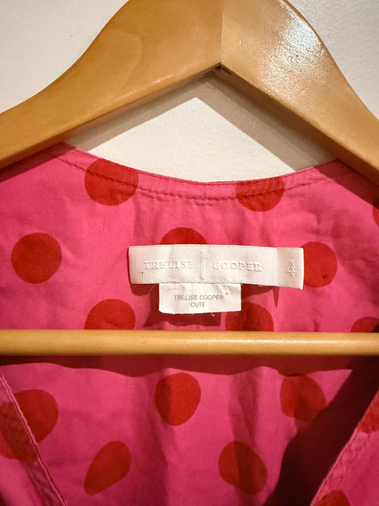 Trelise Cooper Kids Polka Dot Top Size 4