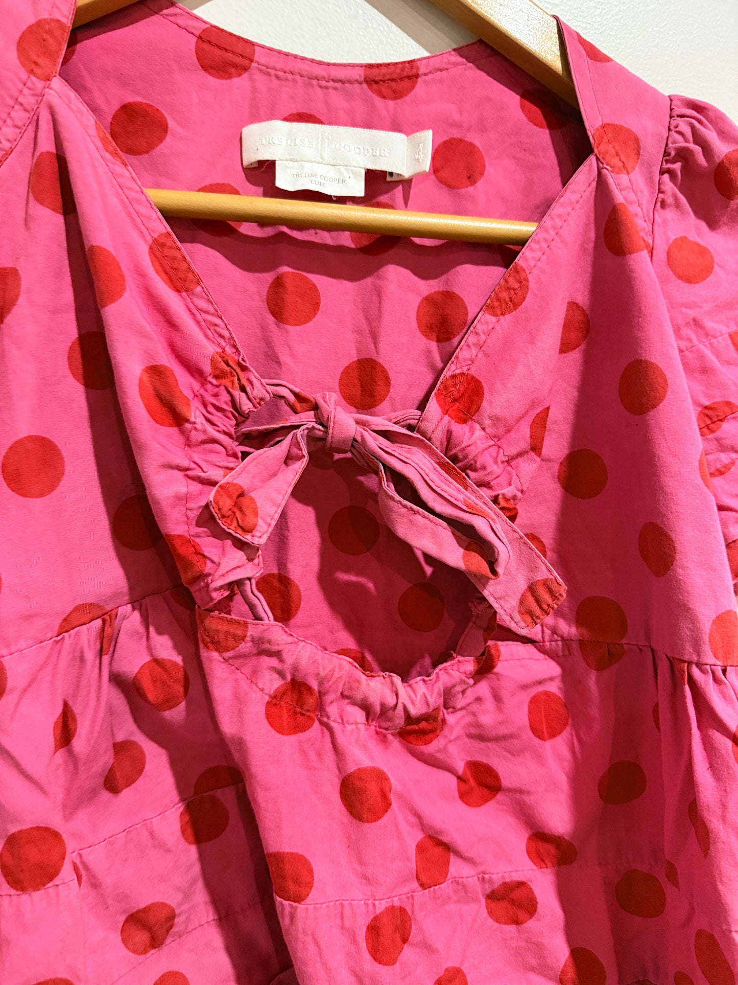 Trelise Cooper Kids Polka Dot Top Size 4