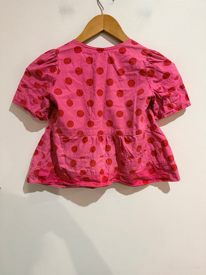 Trelise Cooper Kids Polka Dot Top Size 4