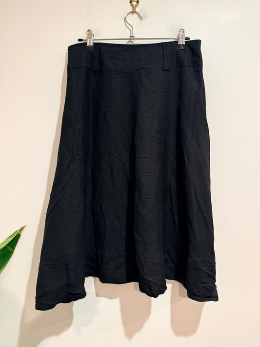 Larry Levine Midi Skirt Size 6 | Waist 78cm