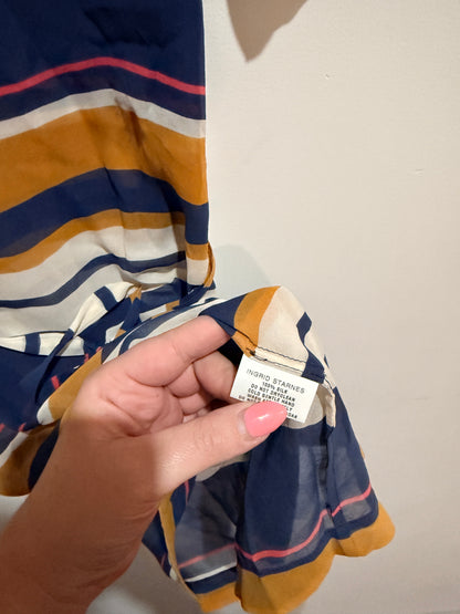 Ingrid Starnes (NZ Made) Stripe Dress Size S