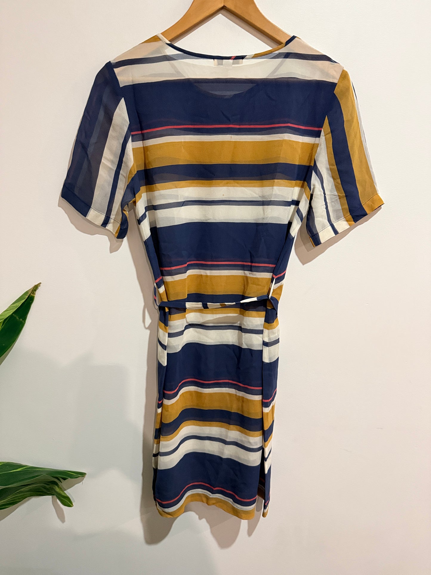 Ingrid Starnes (NZ Made) Stripe Dress Size S
