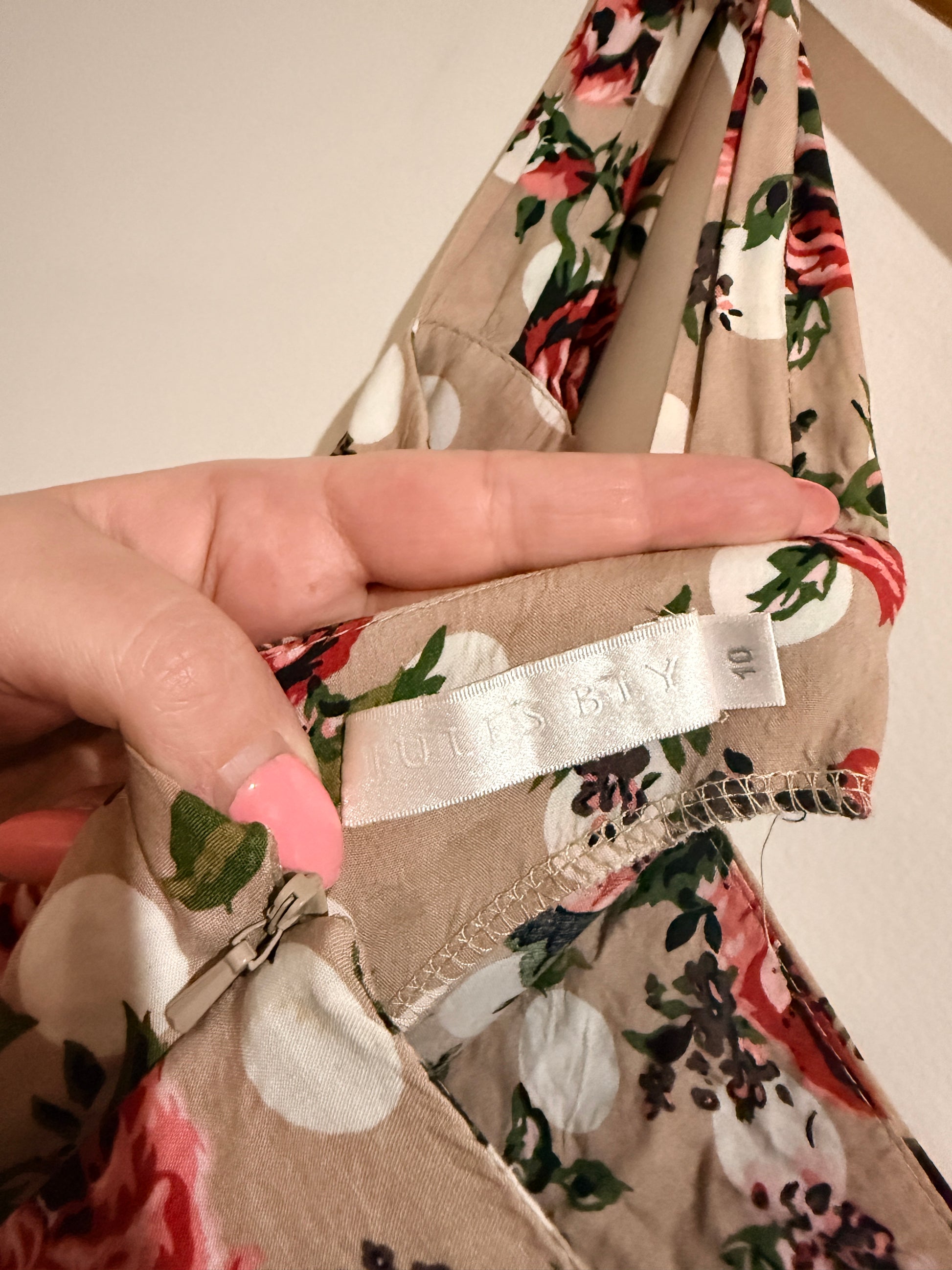 Jules Bly (NZ Made) Floral Sundress Size 10