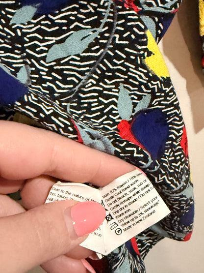 Sylvester (NZ Made) Floral Print Top Size S