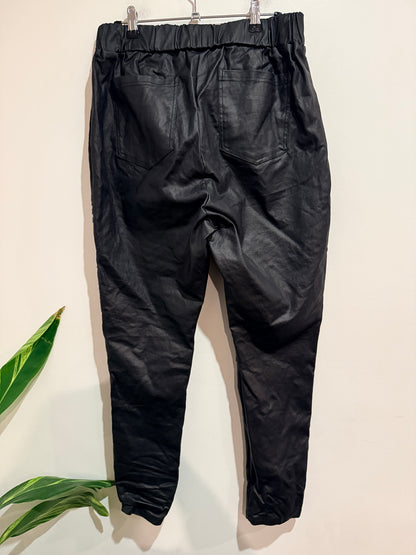 Stella Royal Faux Leather Leggings Size 13