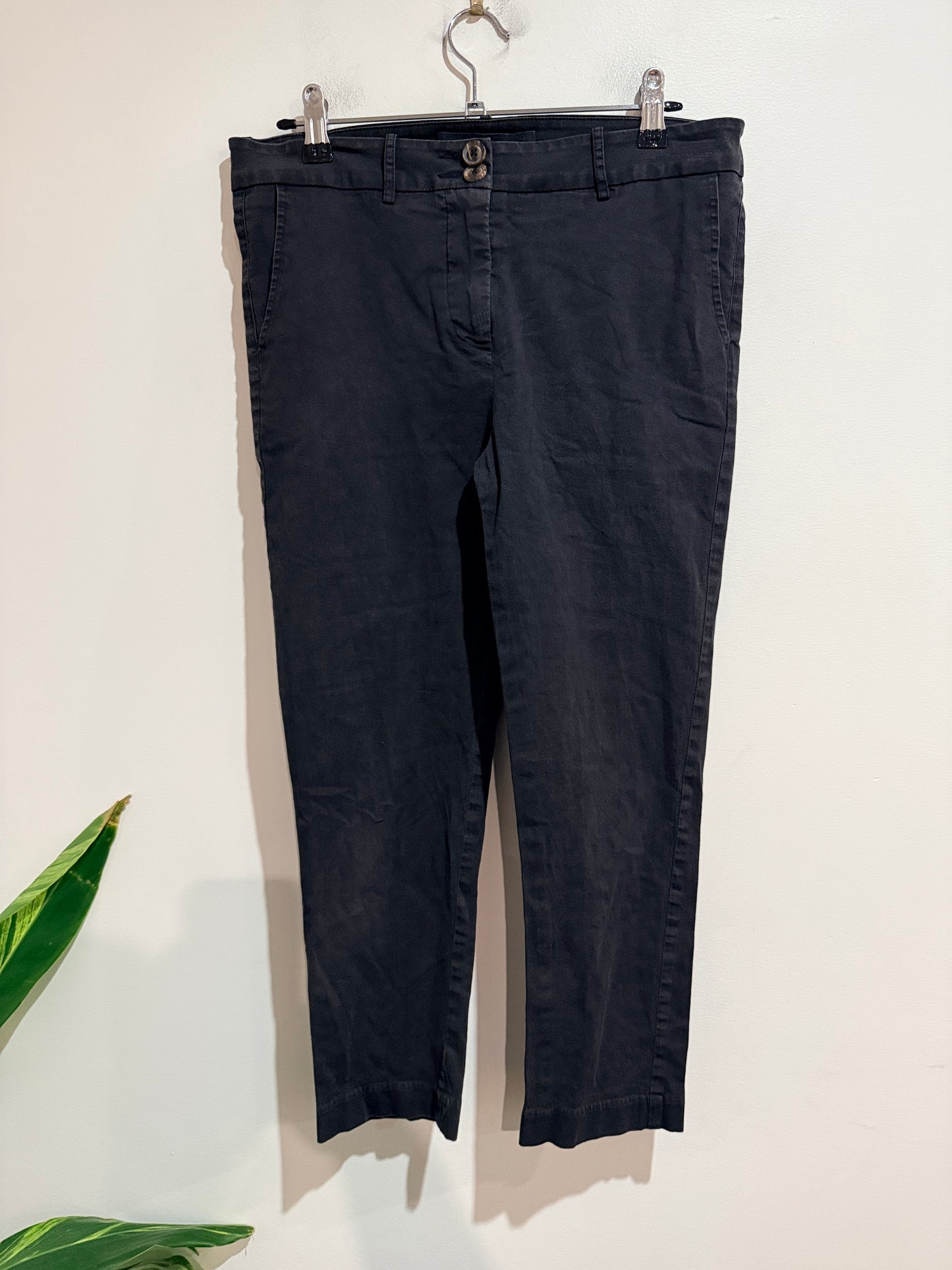 Cooper Ankle-length Chino Trousers Size 10
