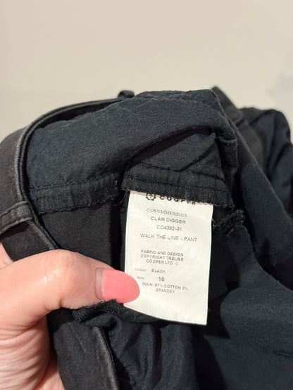 Cooper Ankle-length Chino Trousers Size 10