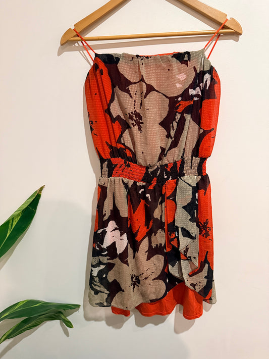 Guess Floral Mini Dress Size S