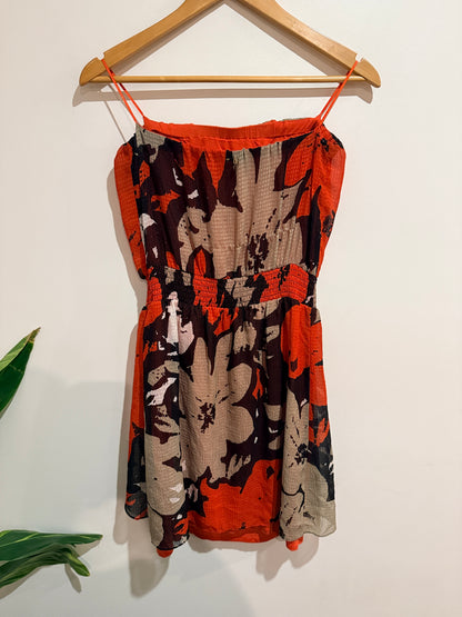 Guess Floral Mini Dress Size S