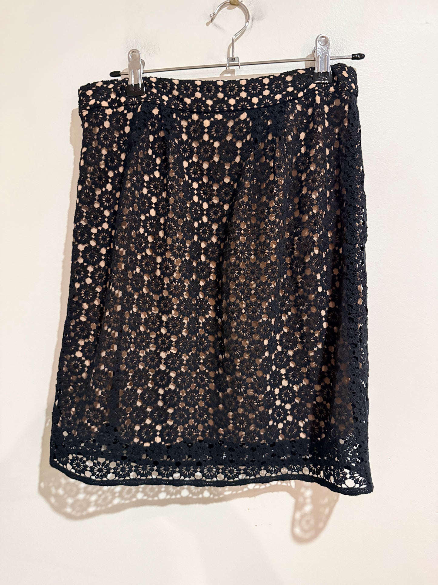 Sylvester (NZ Made) Lace Pencil Skirt Size S