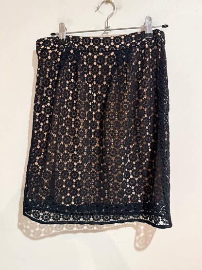 Sylvester (NZ Made) Lace Pencil Skirt Size S