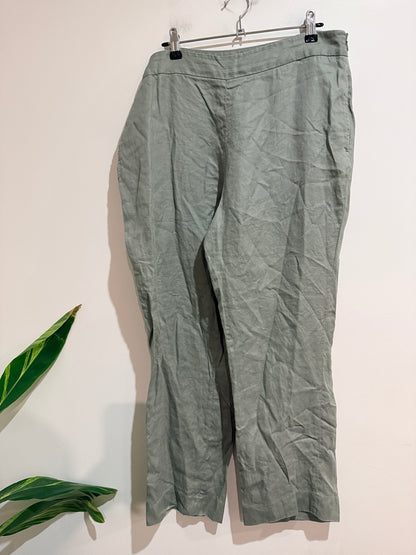 Trenery Linen Trousers Size 14