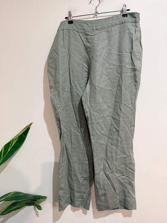 Trenery Linen Trousers Size 14