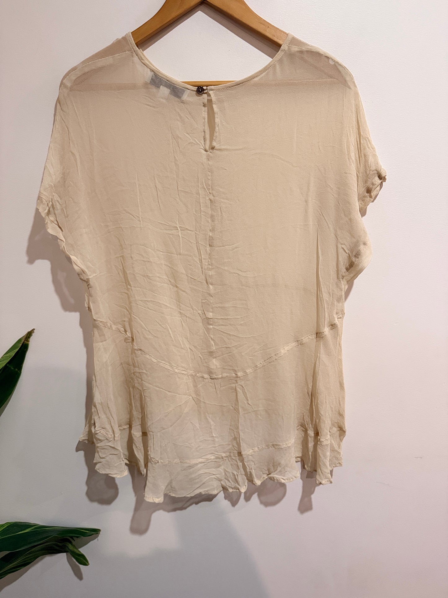 Staple + Cloth (NZ Made) Layered Top Size 10