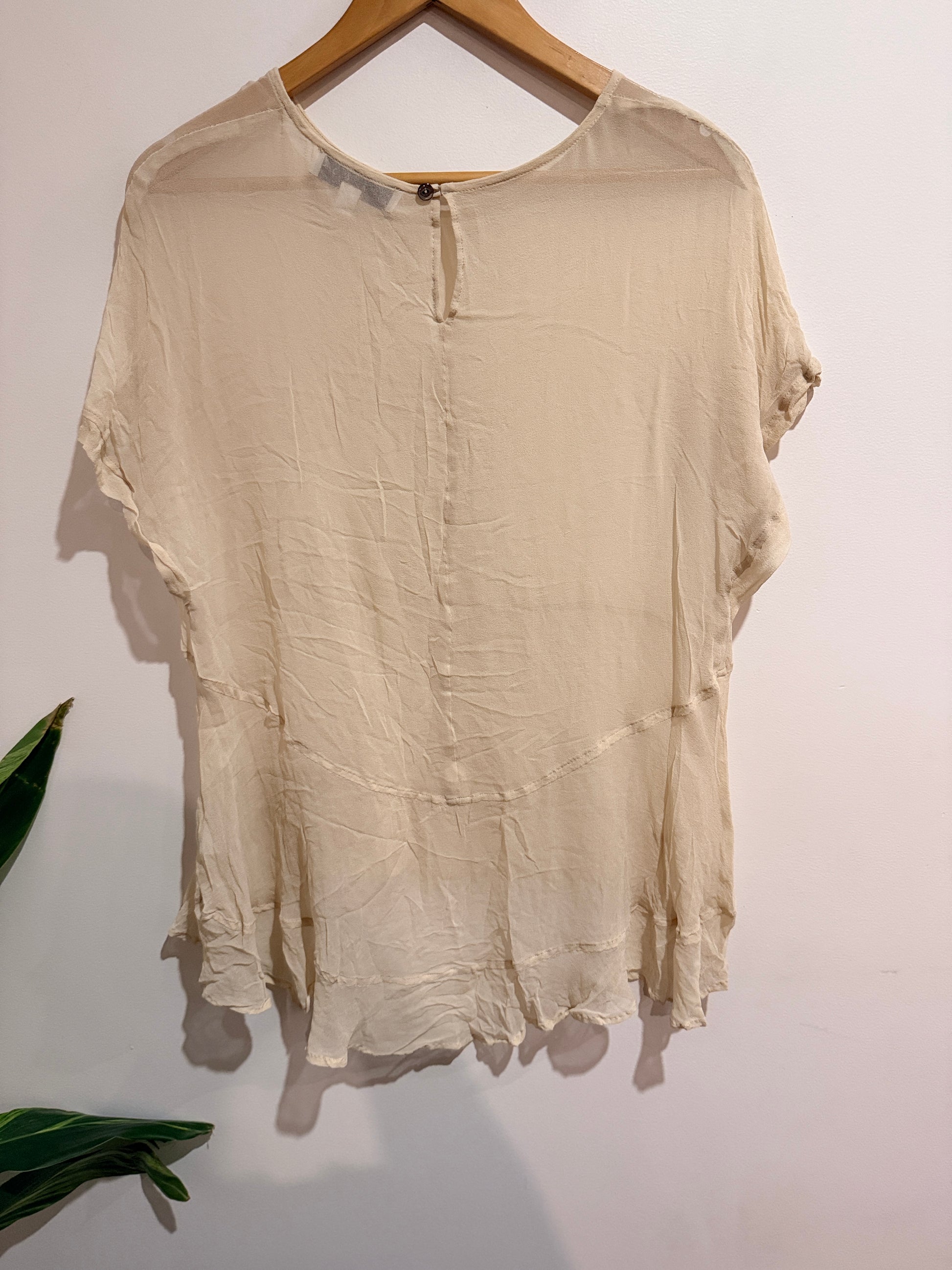 Staple + Cloth (NZ Made) Layered Top Size 10
