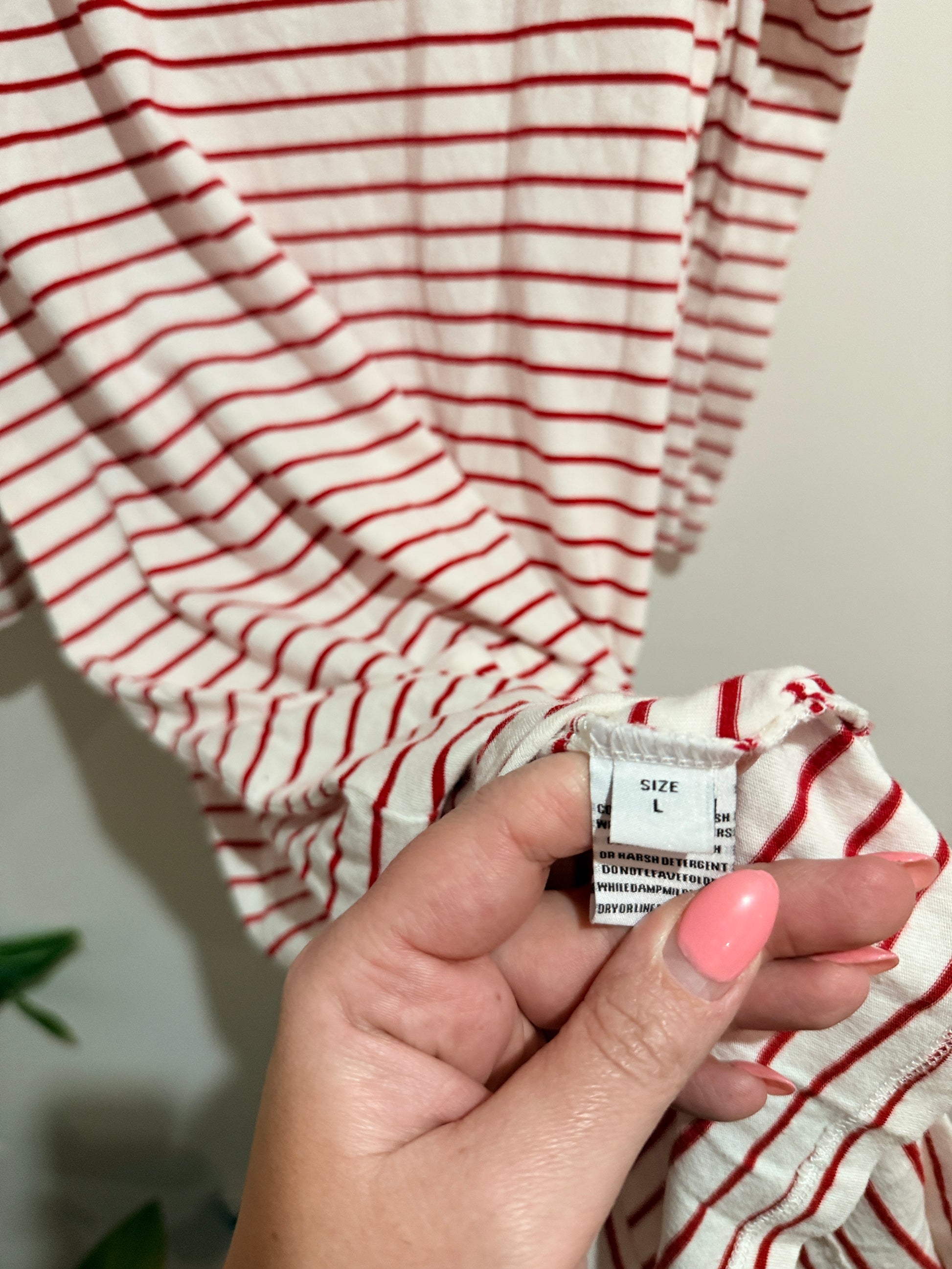 Workshop Striped Tunic Dress Size L