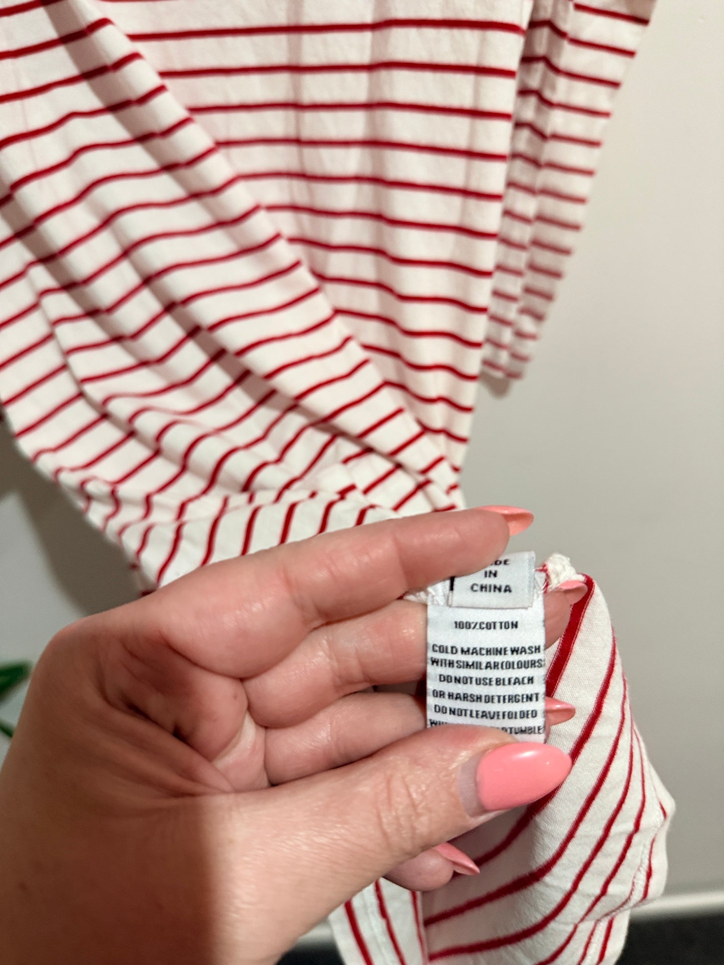 Workshop Striped Tunic Dress Size L