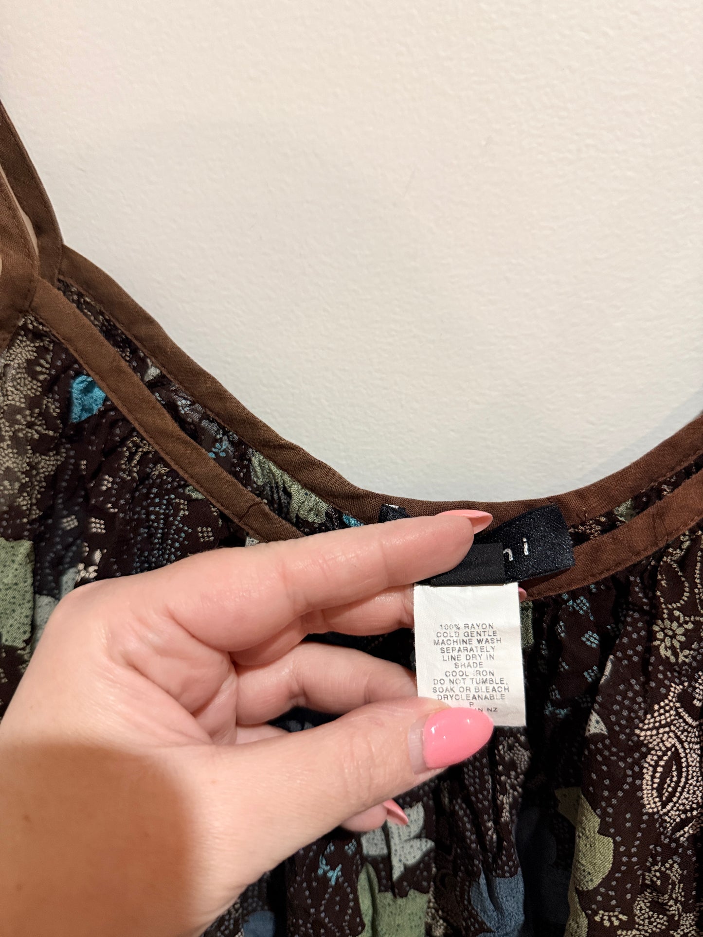Moochi (NZ Made) Camisole Top Size 14