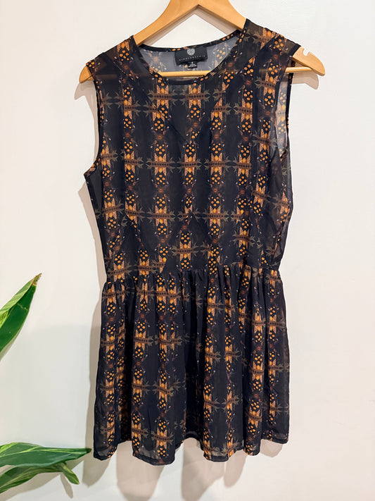 Riddlemethis (NZ Made) Mini Dress Size 8