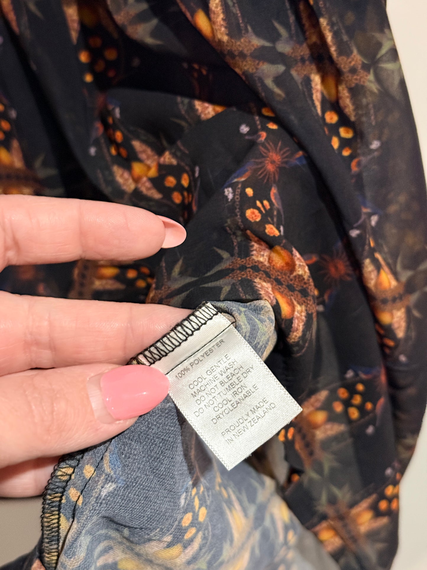Riddlemethis (NZ Made) Mini Dress Size 8