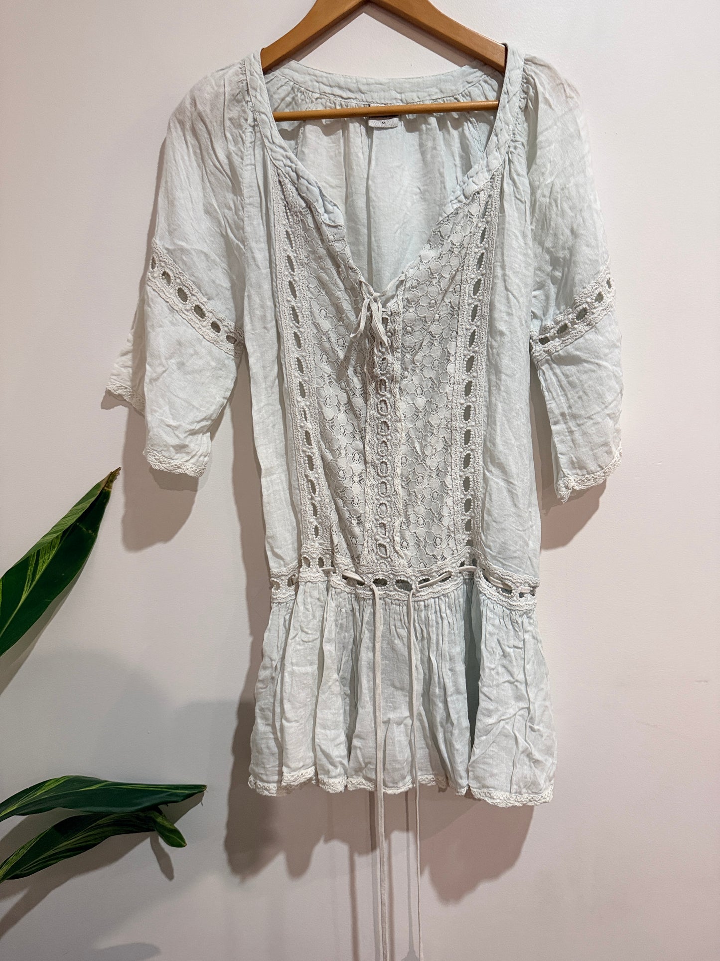 Sunday Ohemian-style Tunic Dress Size M
