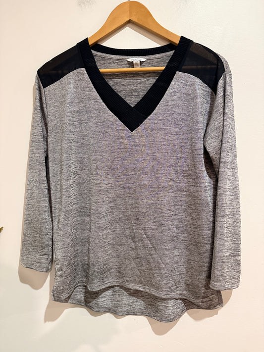 Calvin Klein V-neck Top Size XS/TP