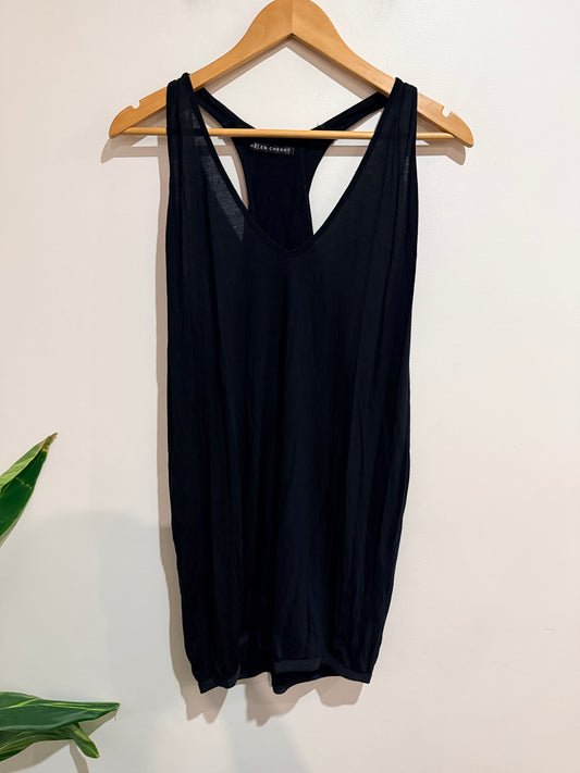Hellen Cherry (NZ Made) Sleeveless Top Size S