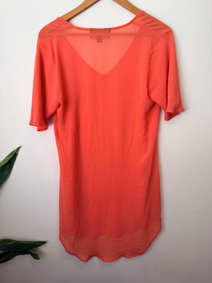 Moochi (NZ Made) Sheer Tunic Size 10