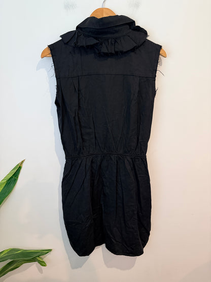 Lonely Hearts (NZ Made) Ruffle Dress Size 8