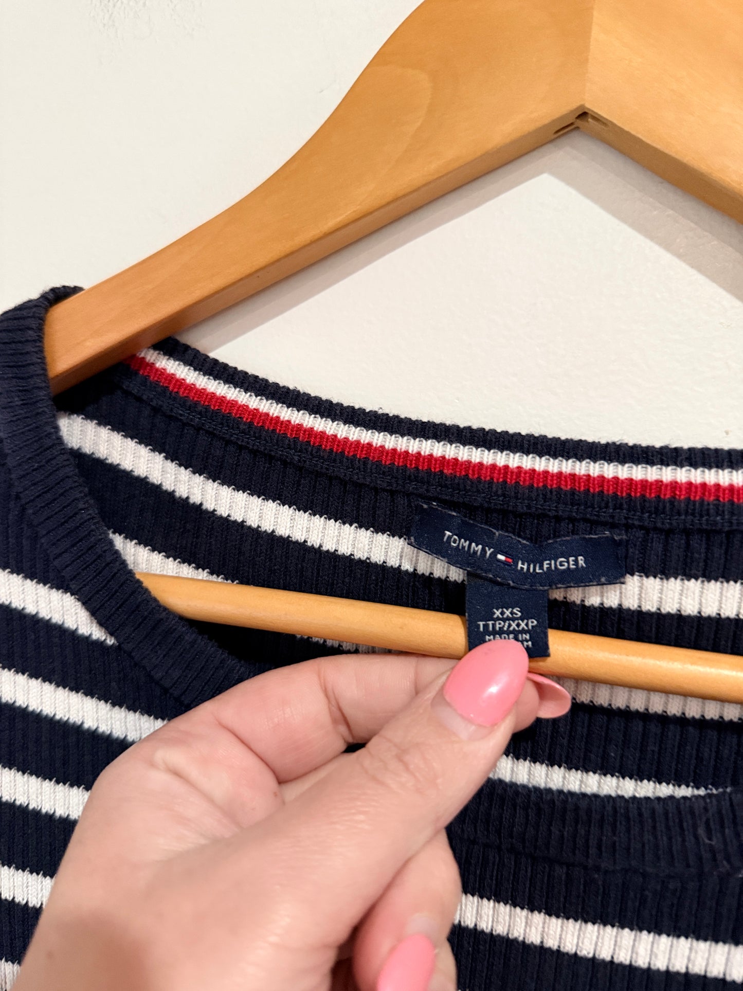 Tommy Hilfiget Teens Striped Dress Size XXS