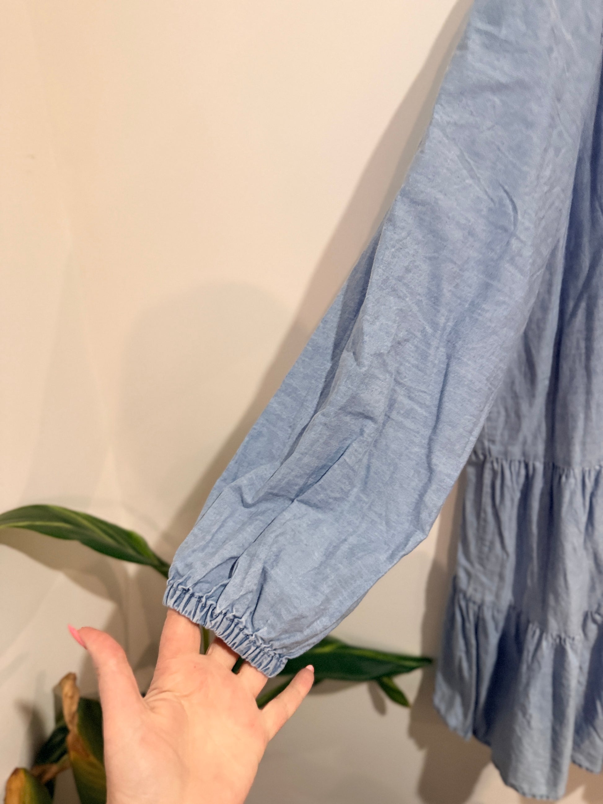 Anko Tiered Denim Dress Size 18