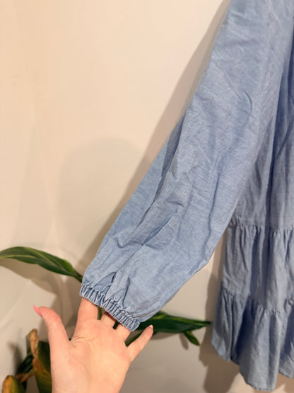 Anko Tiered Denim Dress Size 18