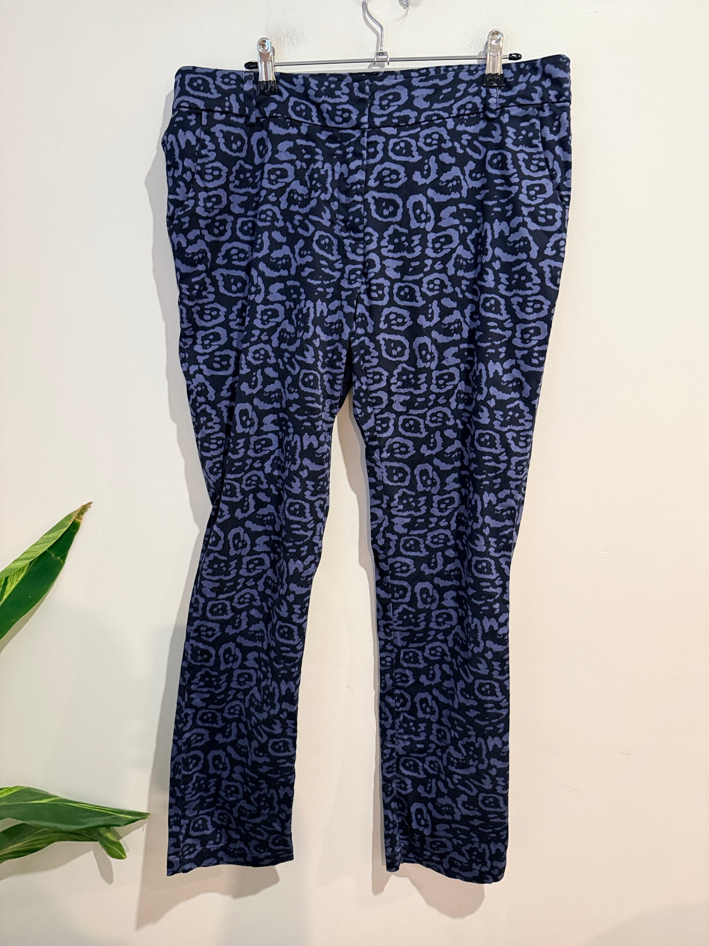 Andrea Moore Leopard Print Pants Size 14