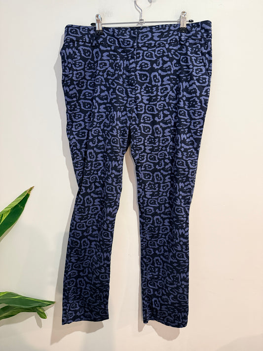 Andrea Moore Leopard Print Pants Size 14