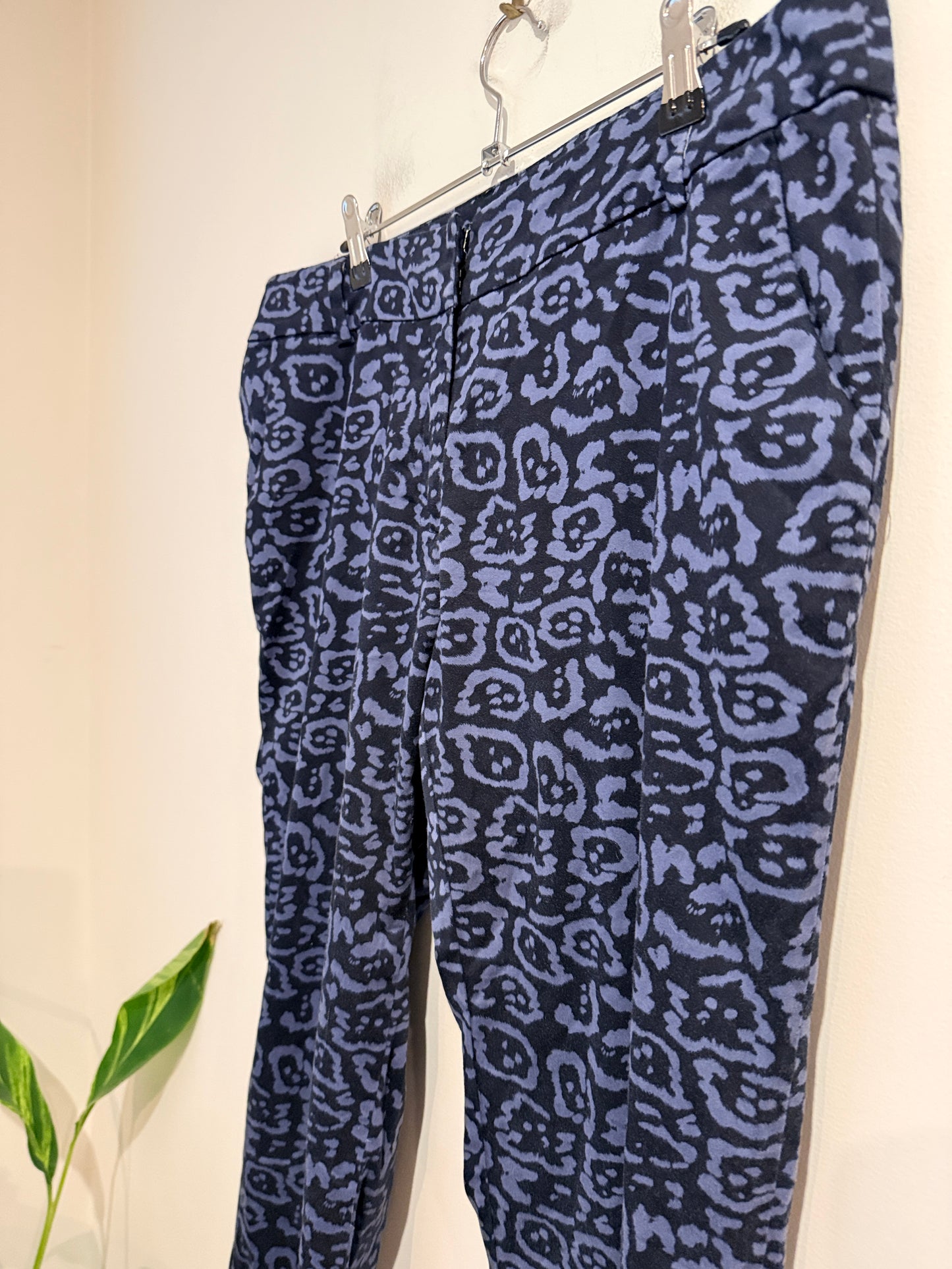 Andrea Moore Leopard Print Pants Size 14