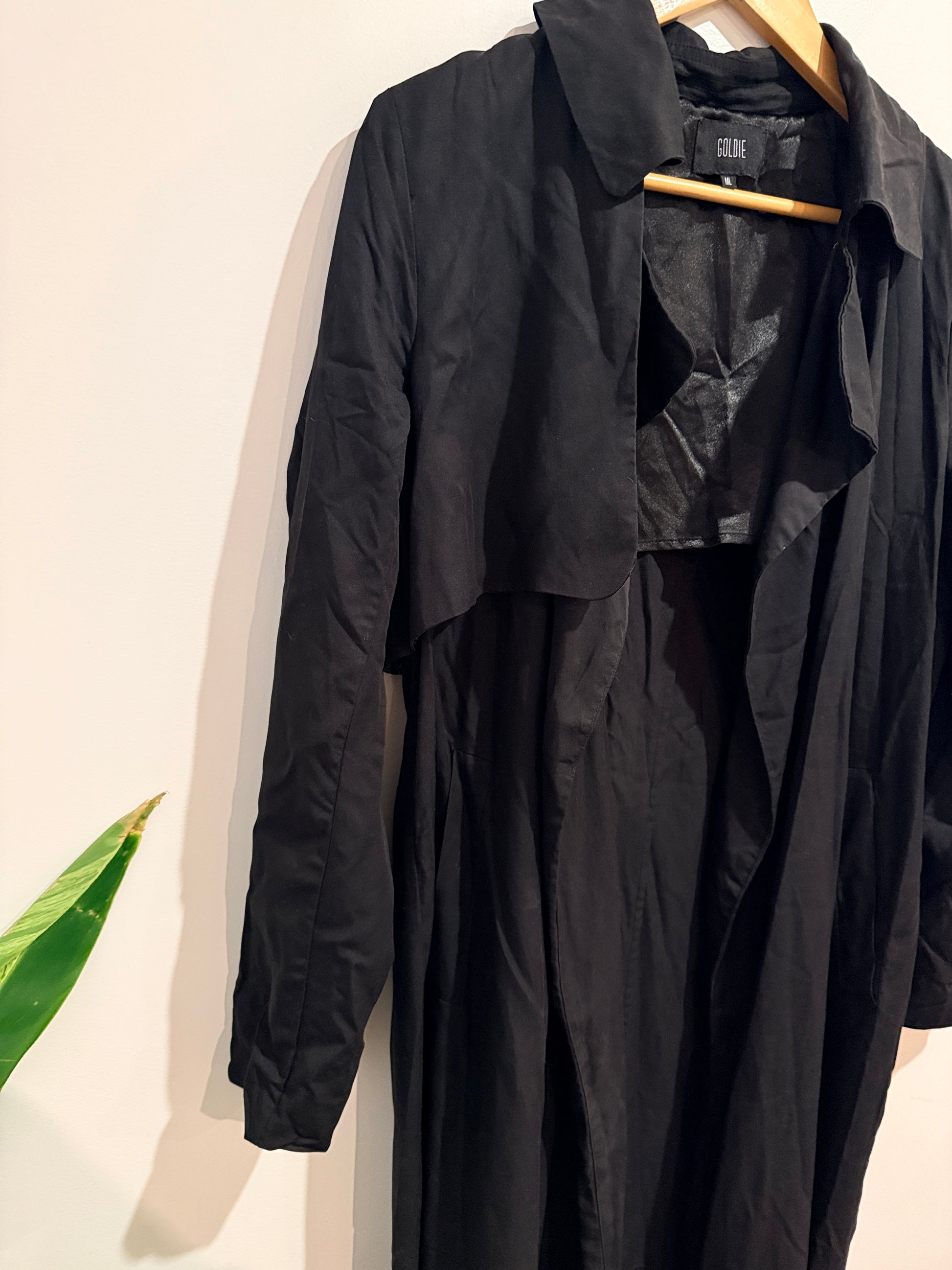 Goldie Long Trench Coat Size M-L