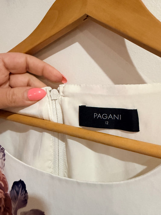 Pagani Floral Sleeveless Dress Size 12