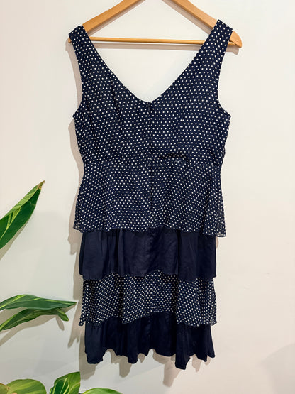 Annah. S Tiered Ruffle Dress Size 14